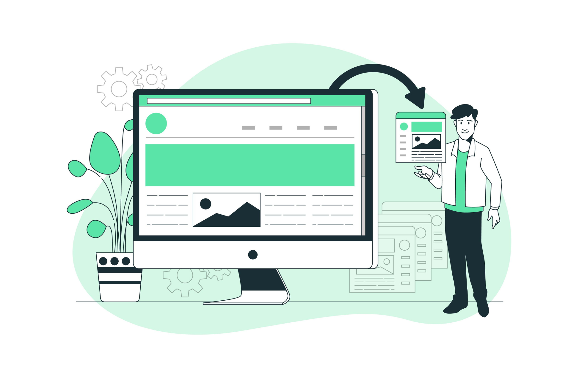 Diseño one-page